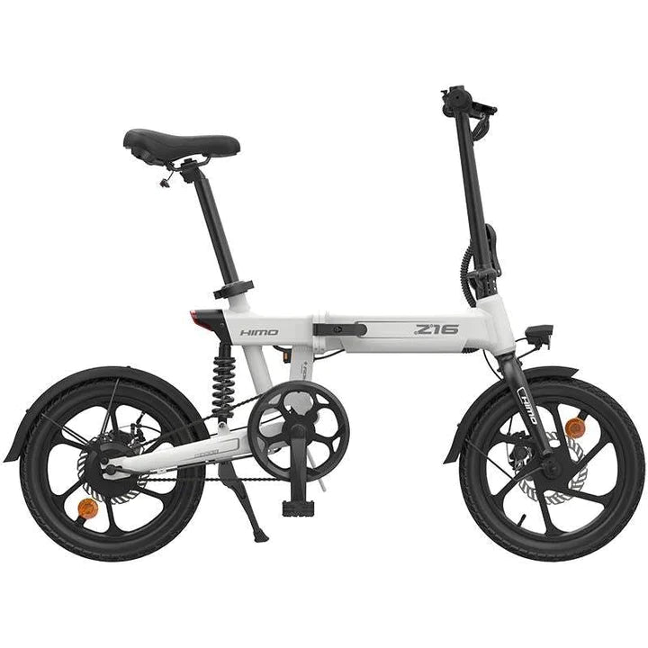 Weiß 16 Zoll E-Bike Klapprad 250W 360Wh Akku 80km Reichweite