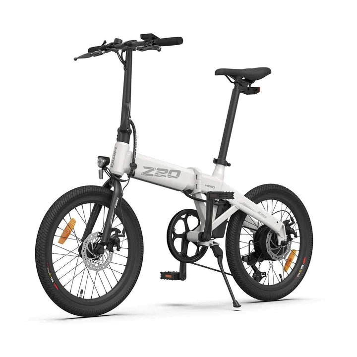 Weiß 20 Zoll E-Bike Klapprad 250W 360Wh Akku 80km Reichweite