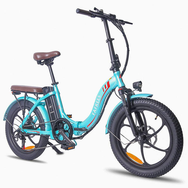See Blau 20 Zoll E-Bike Klapprad Fatbike 250W 650Wh Akku 150km Reichweite
