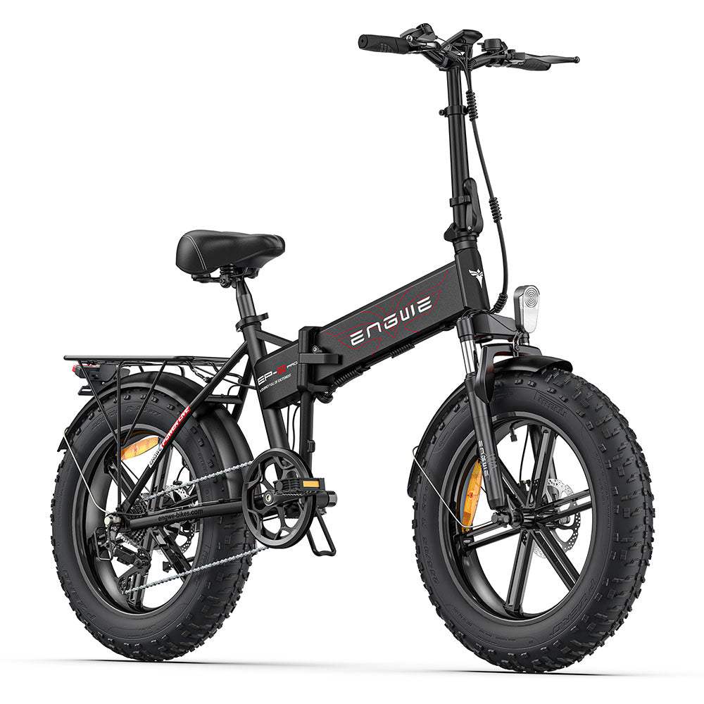 Schwarz 20 Zoll E-Bike Klapprad Fatbike Mountainbike 750W 625Wh Akku 100km Reichweite
