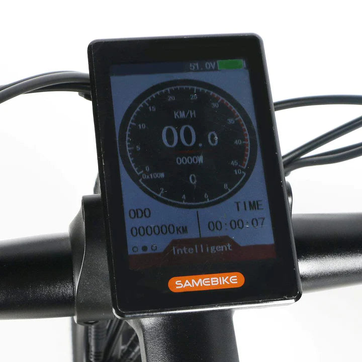 Schwarz 26 Zoll E-Bike Klapprad Fatbike Mountainbike 500W 480Wh Akku 70km Reichweite