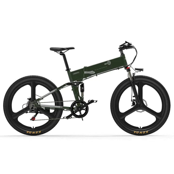 Schwarz 26 Zoll E-Bike Klapprad Mountainbike 500W 500Wh Akku 30km Reichweite