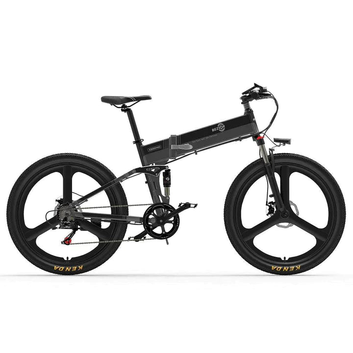 Schwarz 26 Zoll E-Bike Klapprad Mountainbike 500W 500Wh Akku 30km Reichweite