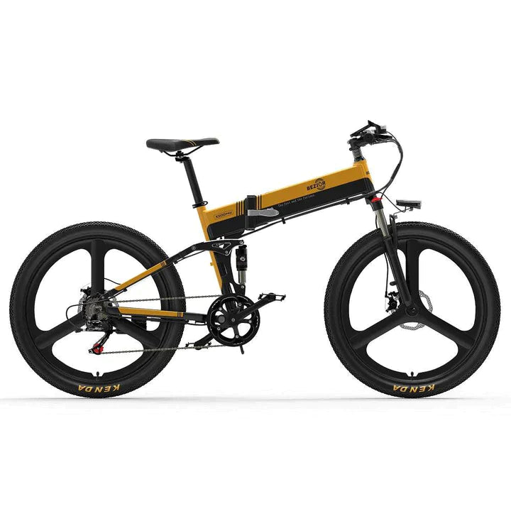 Schwarz 26 Zoll E-Bike Klapprad Mountainbike 500W 500Wh Akku 30km Reichweite