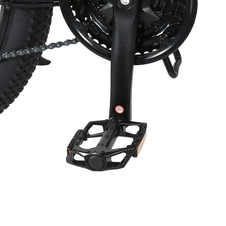 Vélo électrique pliant blanc de 26 pouces, VTT, batterie 750W 480Wh, autonomie de 80km