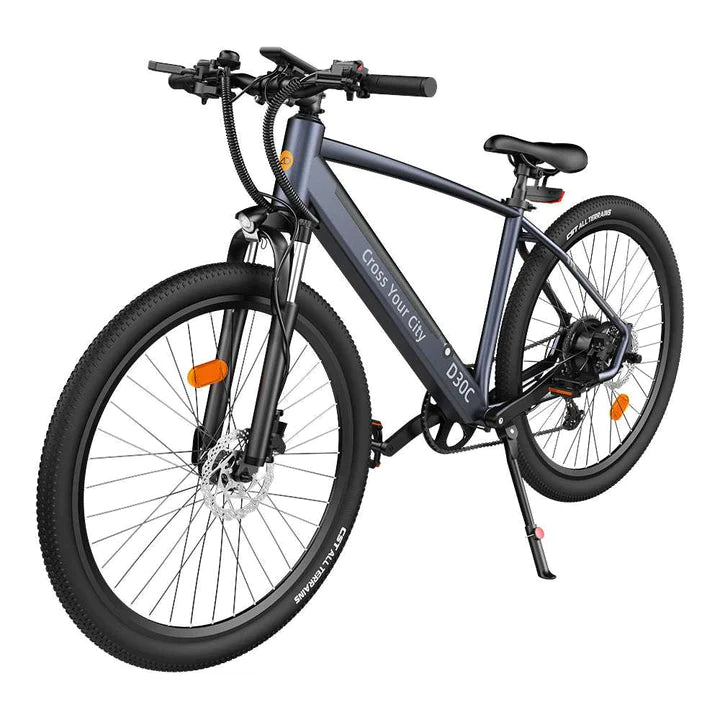 Silber 27.5 Zoll E-Bike Mountainbike 250W 380Wh Akku 90km Reichweite
