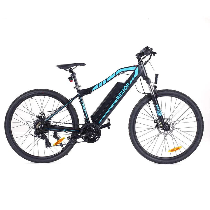 Schwarz 27.5 Zoll E-Bike Mountainbike 500W 600Wh Akku 100km Reichweite