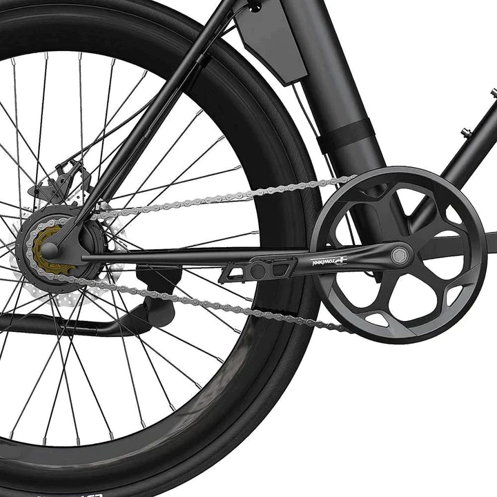 Schwarz 28 Zoll City E-Bike Rennrad 250W 320Wh Akku 80km Reichweite