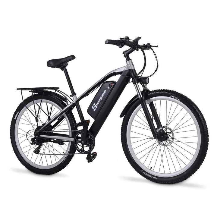 Schwarz 29 Zoll E-Bike Mountainbike 500W 820Wh Akku 90km Reichweite