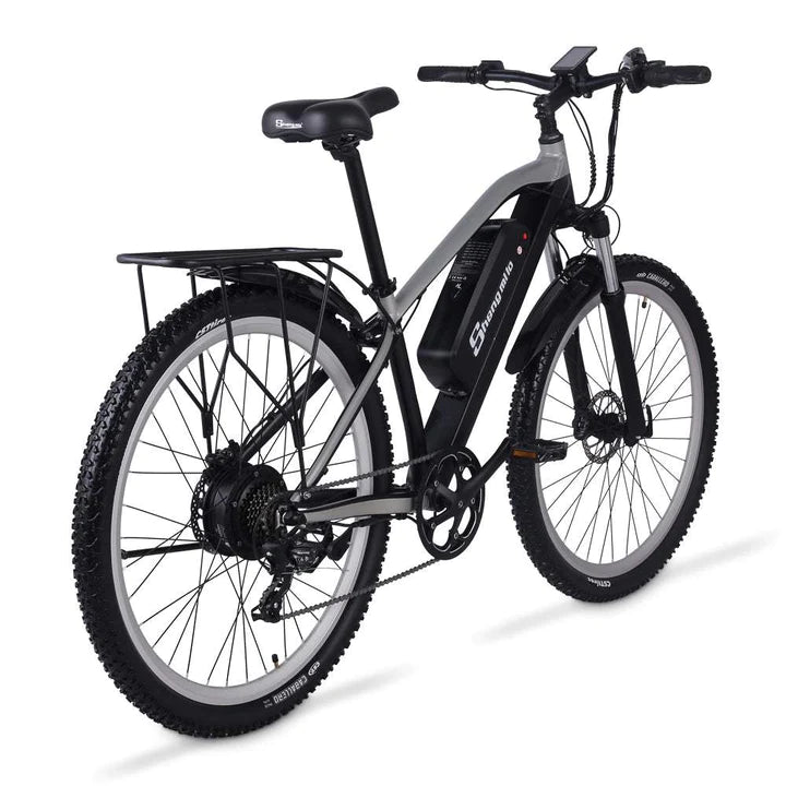 Schwarz 29 Zoll E-Bike Mountainbike 500W 820Wh Akku 90km Reichweite