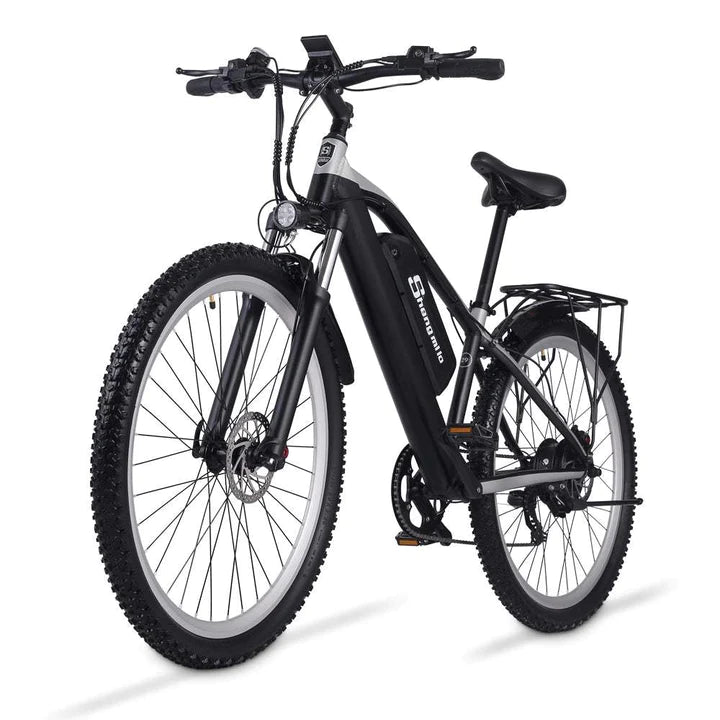 Schwarz 29 Zoll E-Bike Mountainbike 500W 820Wh Akku 90km Reichweite