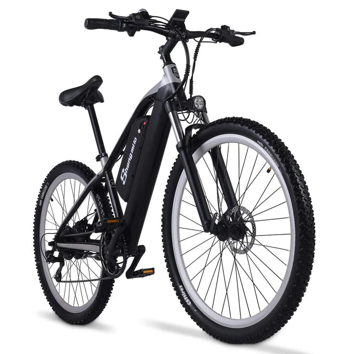 Schwarz 29 Zoll E-Bike Mountainbike 500W 820Wh Akku 90km Reichweite