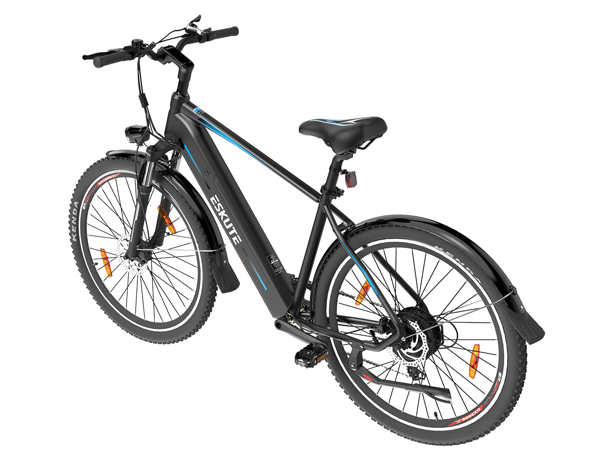 So sieht ein MTB Fahrrad mit Schutzbleche aus