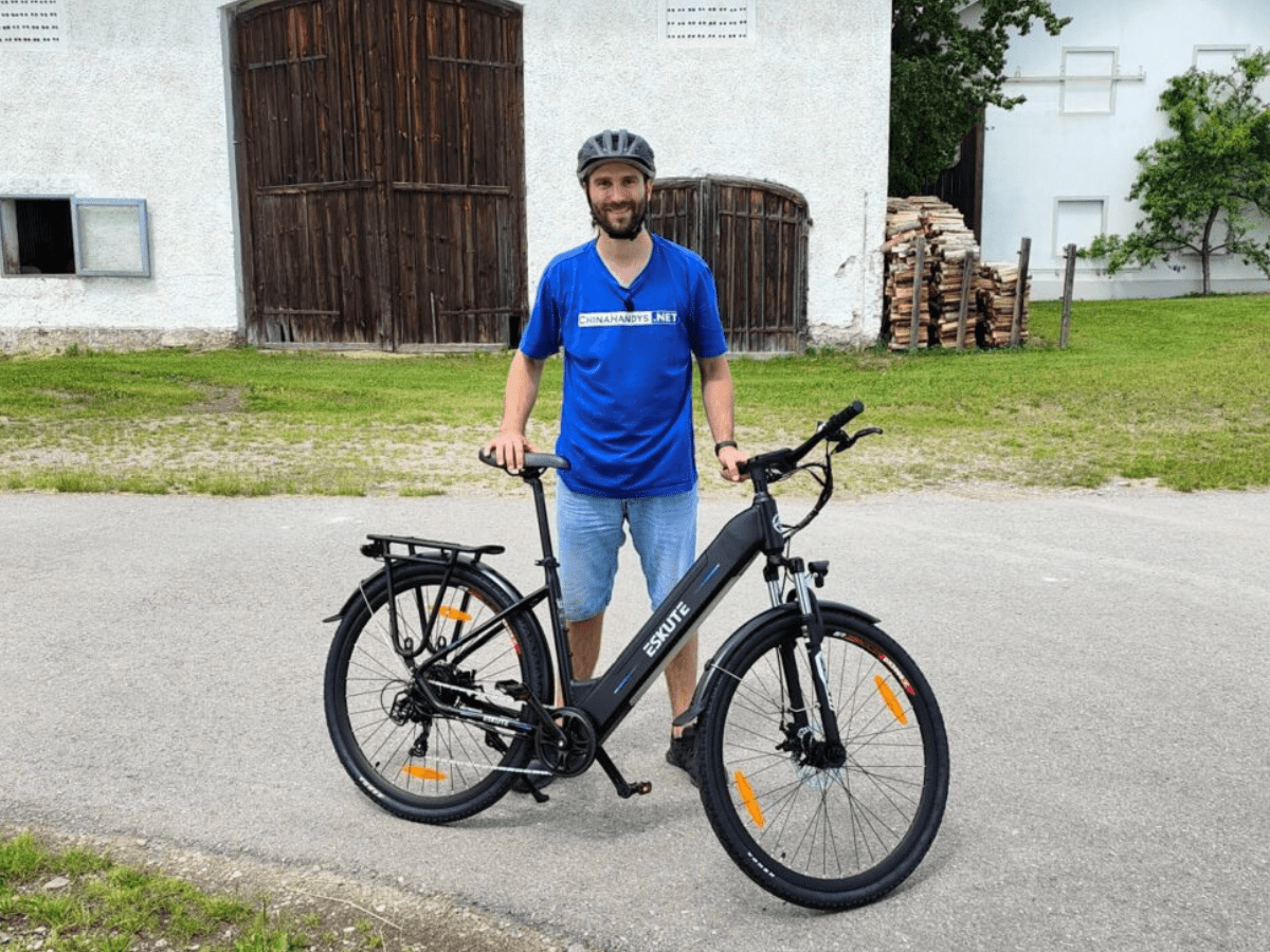 Eskute E-Bike Probe fahren