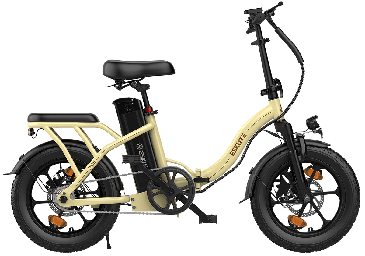 D100 E-Bike Klapprad 16 Zoll