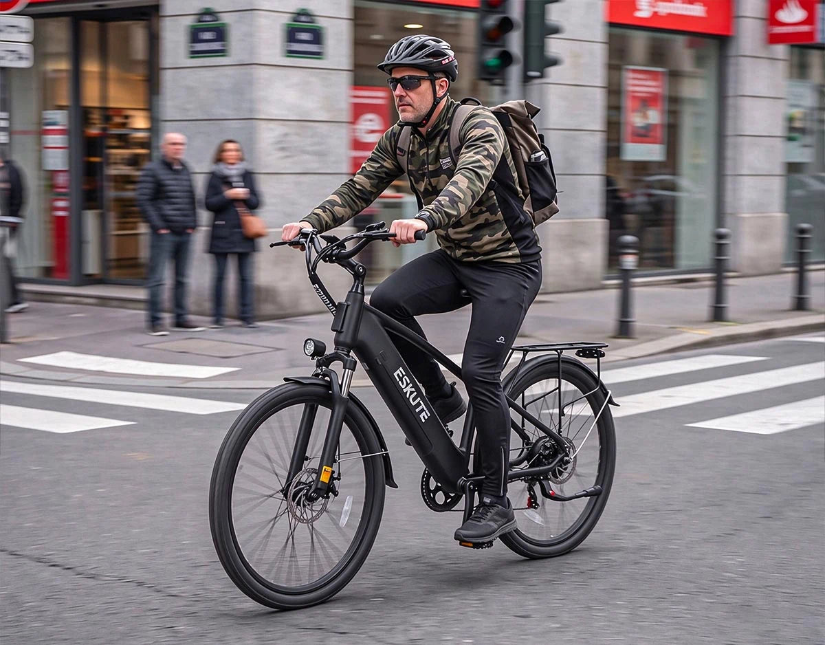 Bicicleta eléctrica urbana Eskute C202