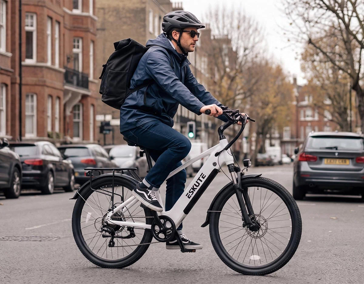 Bicicleta eléctrica urbana Eskute C202