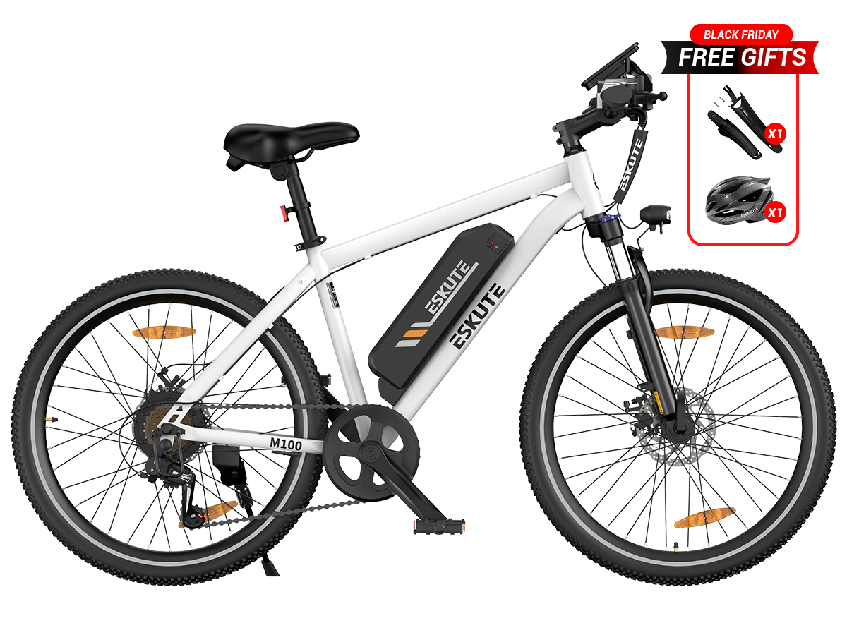 M100 E-Mountainbike mit Heckmotor 375Wh