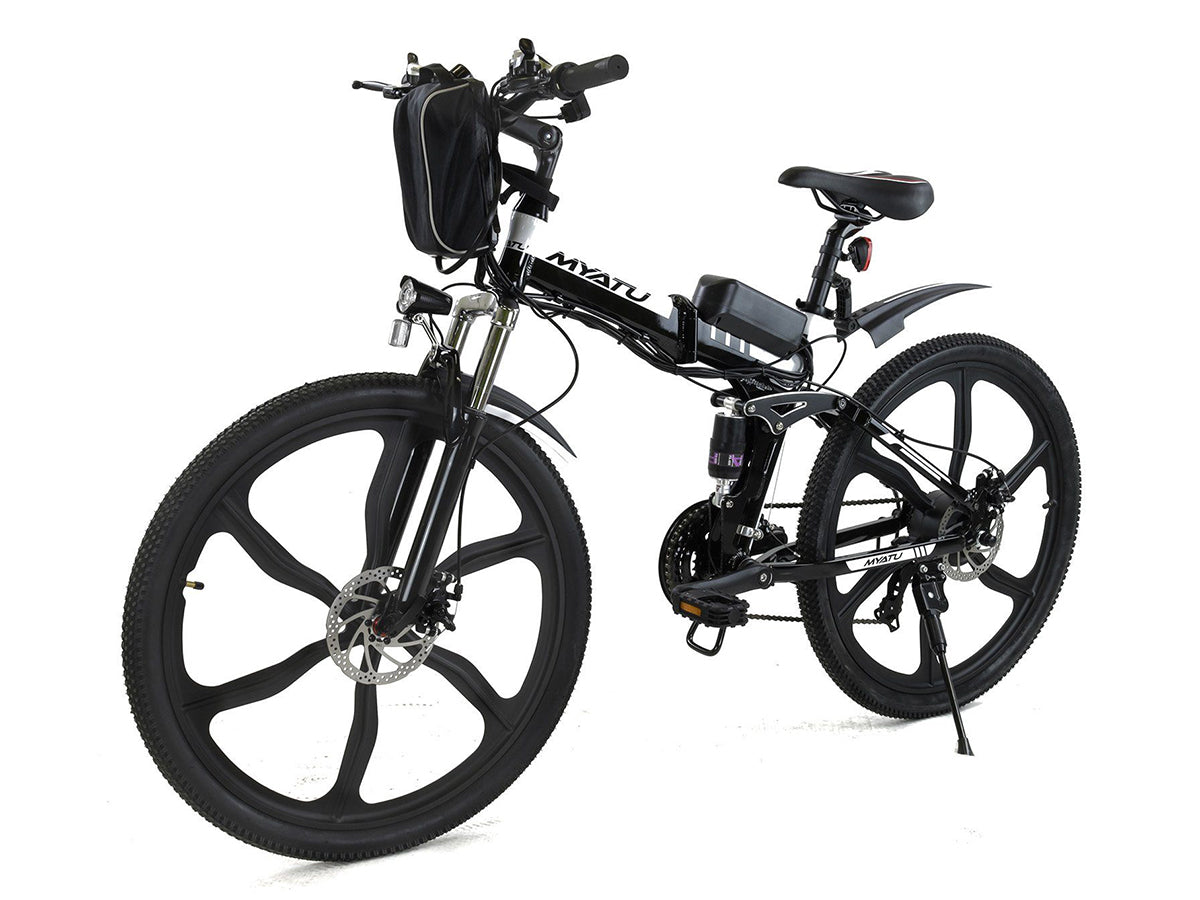 Vélo pliant e-VTT 26 pouces 250W 36V 10,4Ah autonomie 60km - Myatu