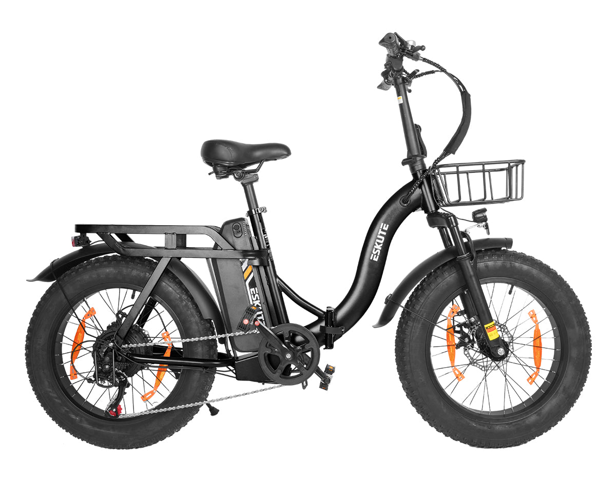 [Color:Schwarz]Eskute D202 Klapp-E-Bike