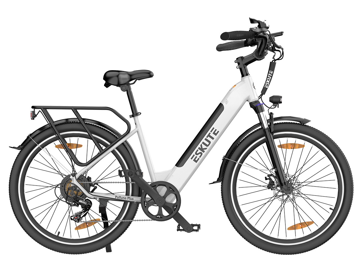 Polluno PLUS 2024 City E-bike mit Drehmomentsensor