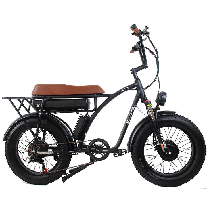 Vert 20 pouces e-bike gros vélo VTT 1000Wx2 840Wh batterie 80km d'autonomie