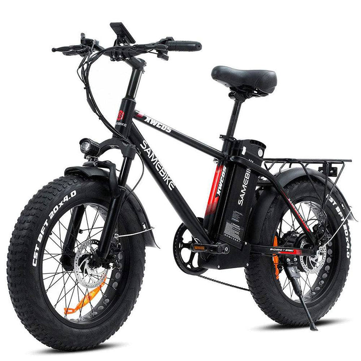 Noir 20 pouces e-bike fat bike VTT 750W 630Wh batterie 80km d'autonomie