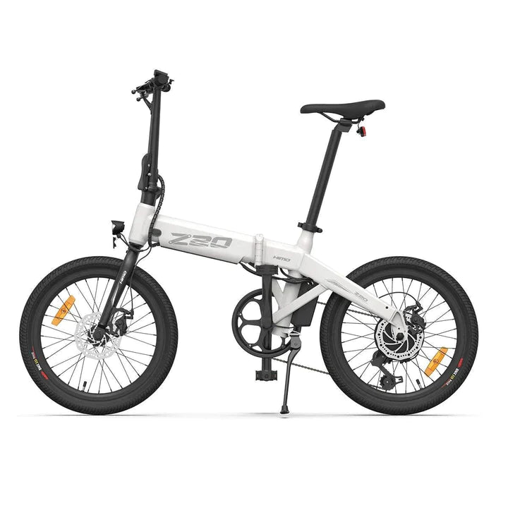 Weiß 20 Zoll E-Bike Klapprad 250W 360Wh Akku 80km Reichweite