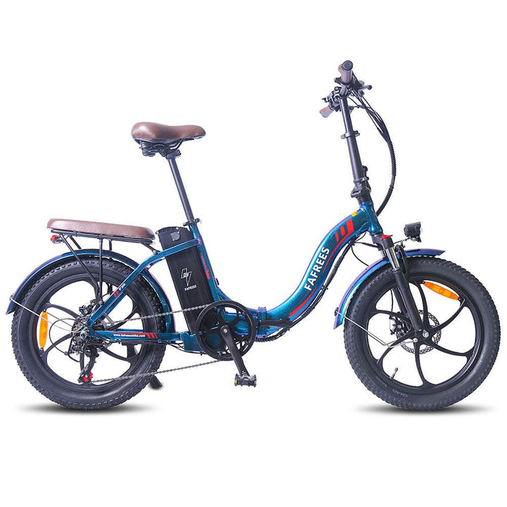 Schwarz 20 Zoll E-Bike Klapprad Fatbike 250W 650Wh Akku 150km Reichweite