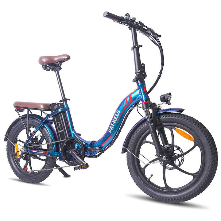 Schwarz 20 Zoll E-Bike Klapprad Fatbike 250W 650Wh Akku 150km Reichweite