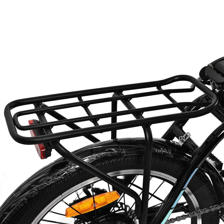 Blanc 20 pouces e-bike vélo pliant gros vélo VTT trekking 250W 450Wh batterie 100km d'autonomie