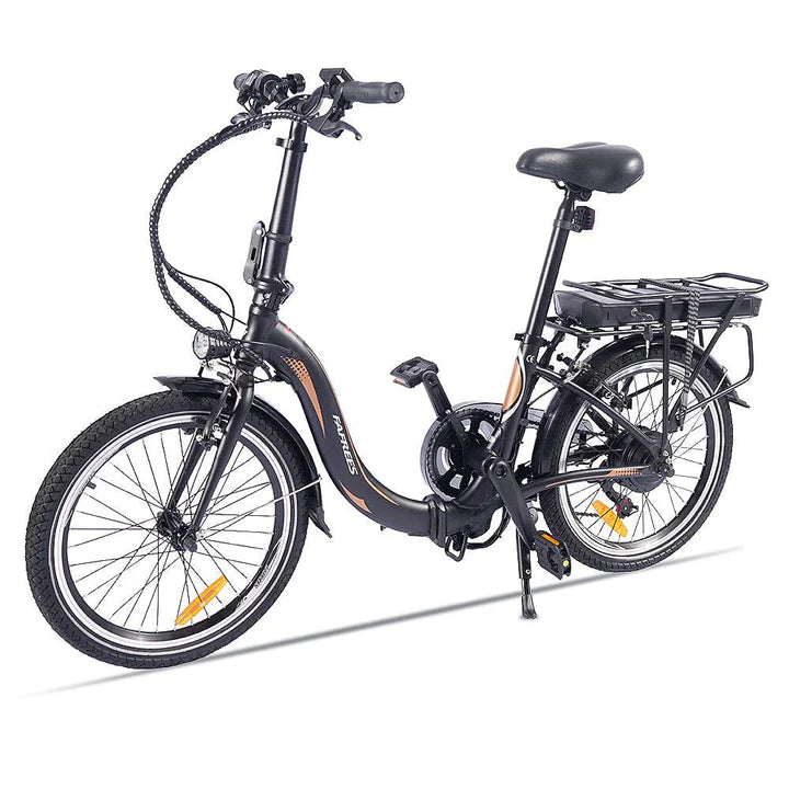 Schwarz 20 Zoll E-Bike Klapprad 250W 360Wh Akku 100km Reichweite