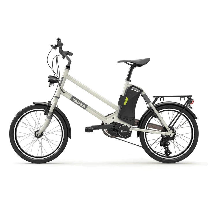 Vélo électrique noir de trekking de 20 pouces, batterie de 250W, 290Wh, autonomie de 60km