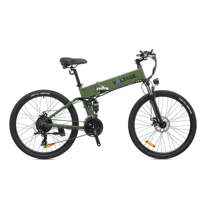 Weiß 26 Zoll E-Bike Klapprad Mountainbike 250W 380Wh Akku 70km Reichweite