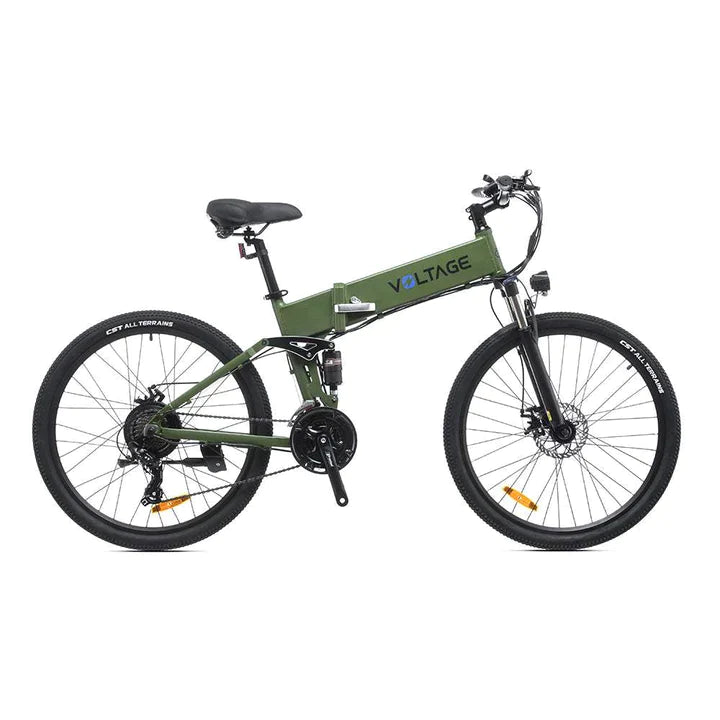 Schwarz 26 Zoll E-Bike Klapprad Mountainbike 250W 380Wh Akku 70km Reichweite