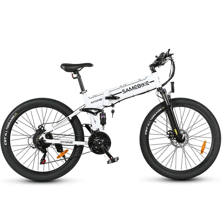 Schwarz 26 Zoll E-Bike Klapprad Mountainbike 750W 480Wh Akku 80km Reichweite