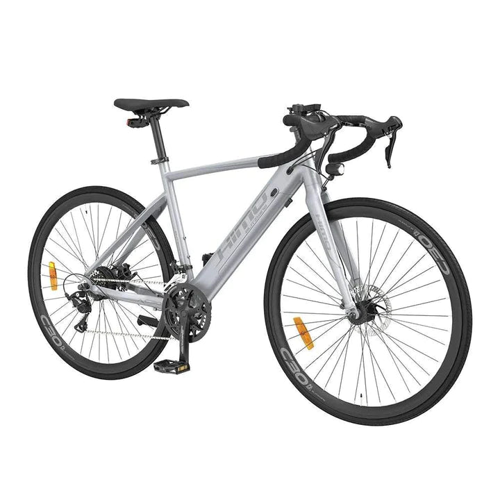 Silber 26 Zoll E-Bike Mountainbike 250W 360Wh Akku 80km Reichweite