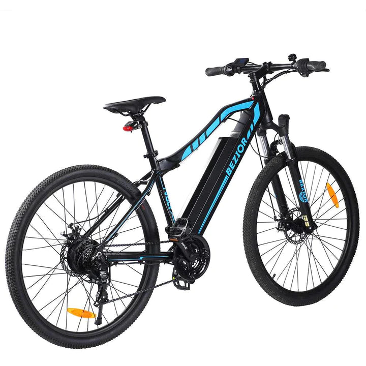 Weiß 27.5 Zoll E-Bike Mountainbike 500W 600Wh Akku 100km Reichweite