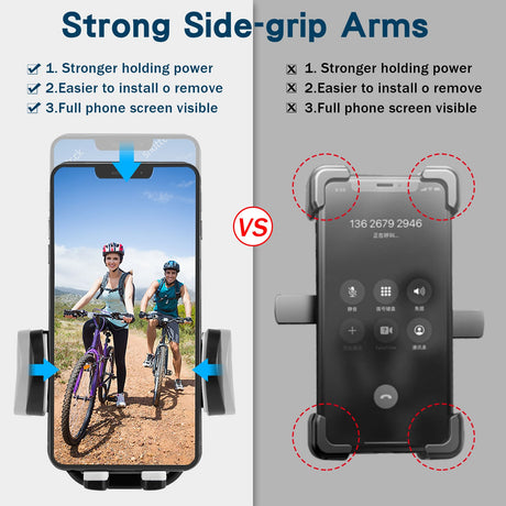 Fahrrad Handyhalterung für 4,5-7 Zoll Smartphone