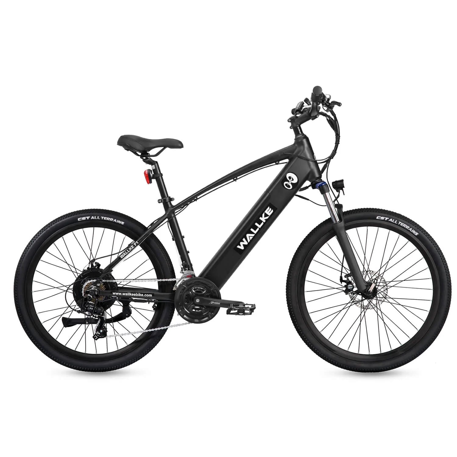 26 Zoll E-Bike MTB Schwarz