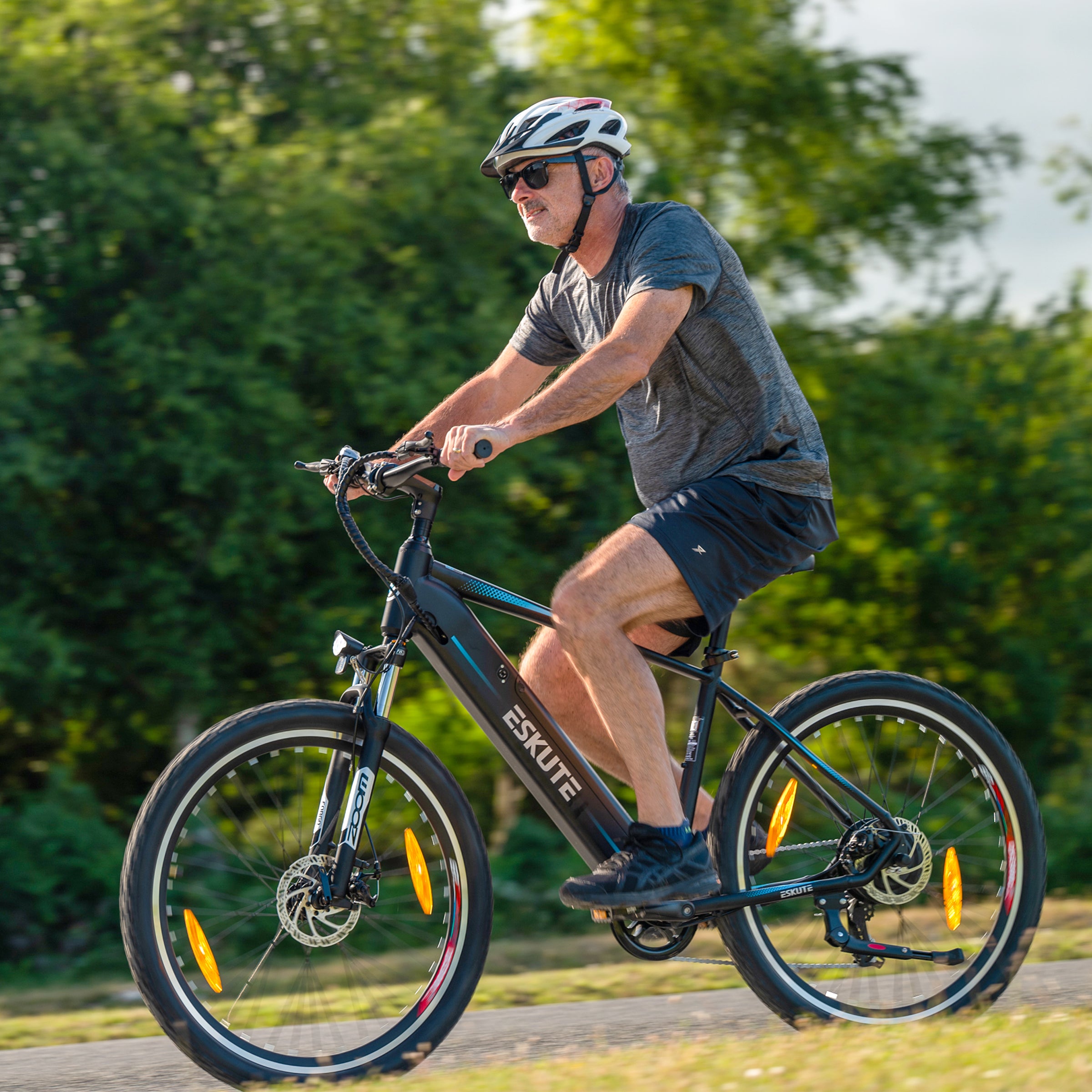 e mountainbike mit heckmotor Netuno E-Mountainbike mit Heckmotor 522Wh