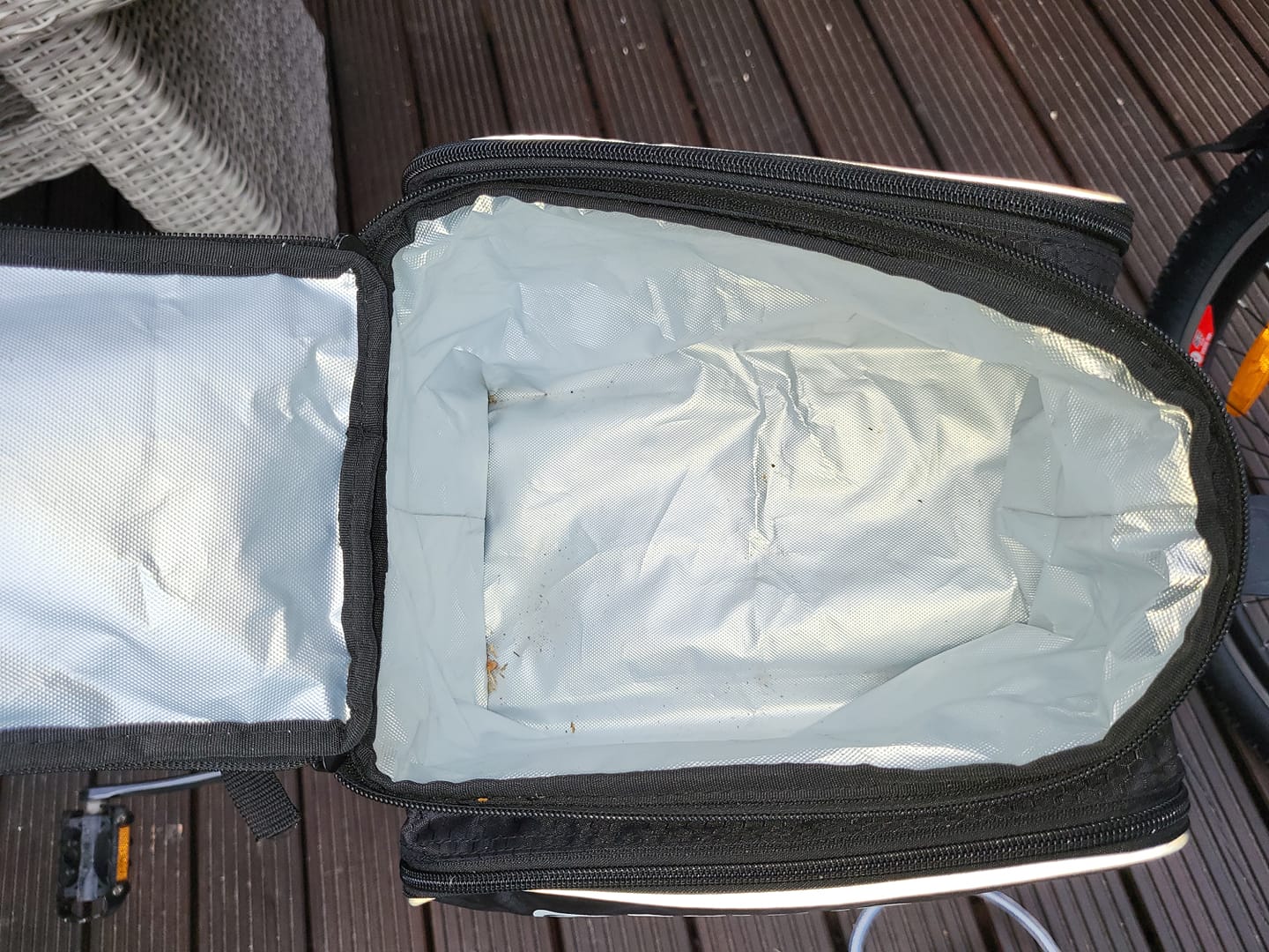 Kühltasche der Gepäckträgertasche