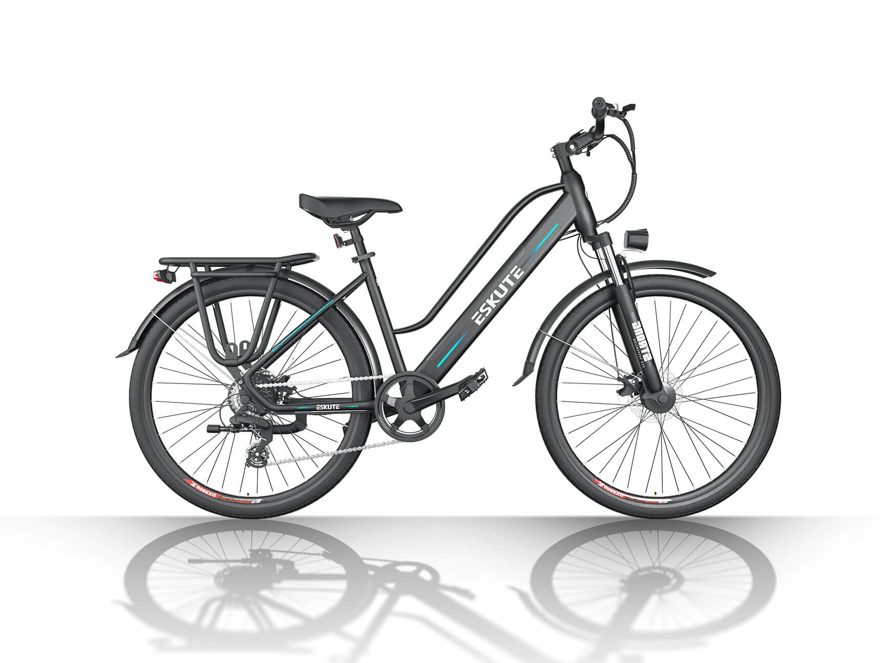 Wayfarer E-Bike Citybike 7 Gang Schaltwerk